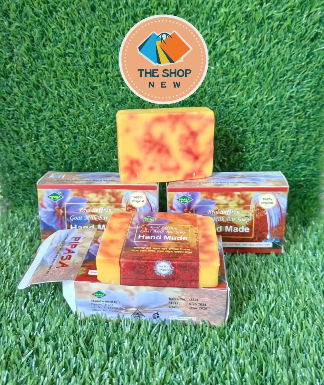 Saffron Goat Milk Soap 100 Gm